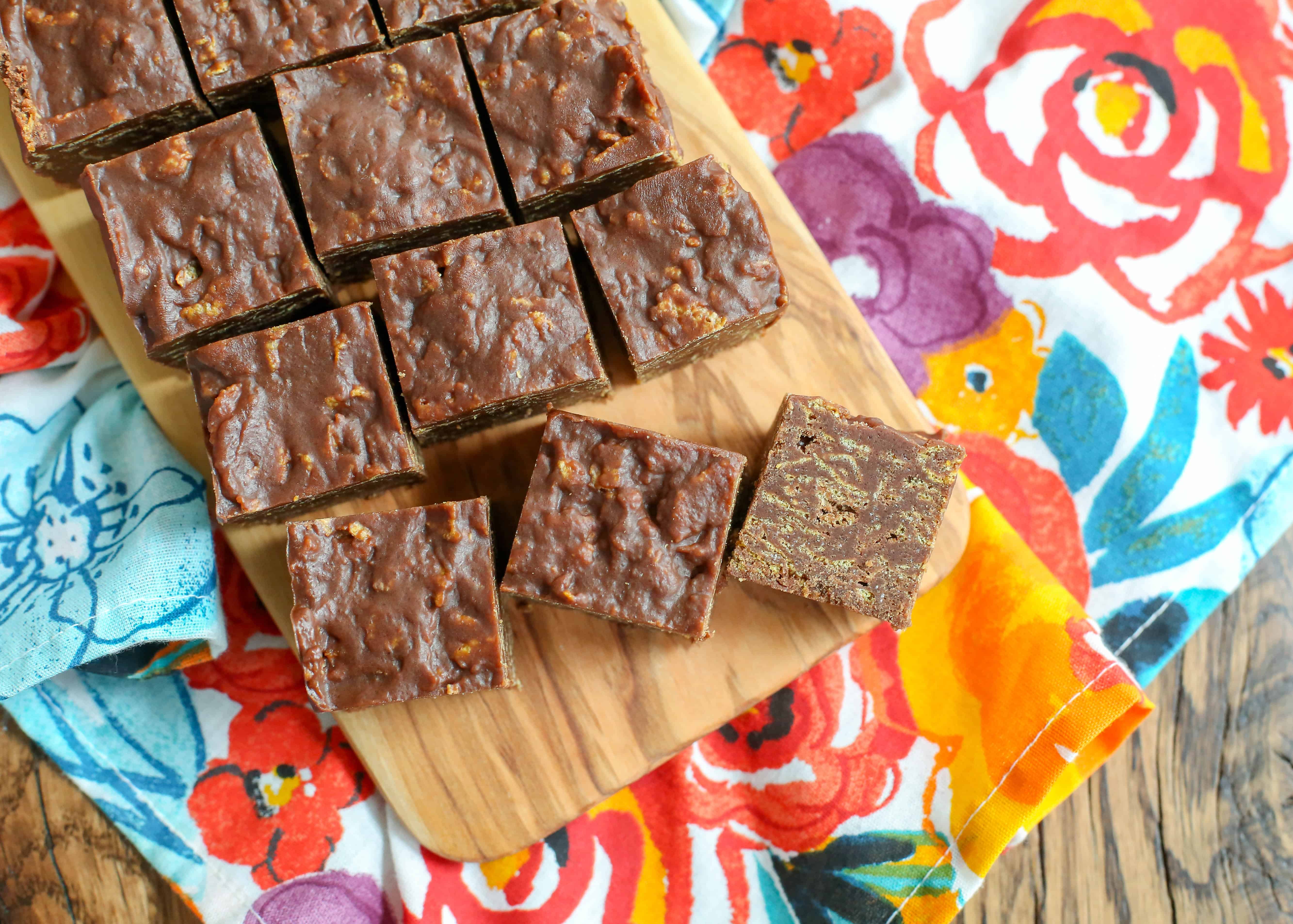 no bake chocolate cereal bars recipe - Article 1
